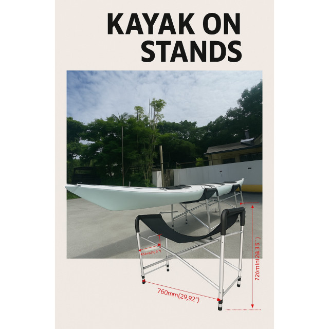 <Waveism> 鋁合金船架 (一組兩個) 現貨免組裝/ 即拆即用!